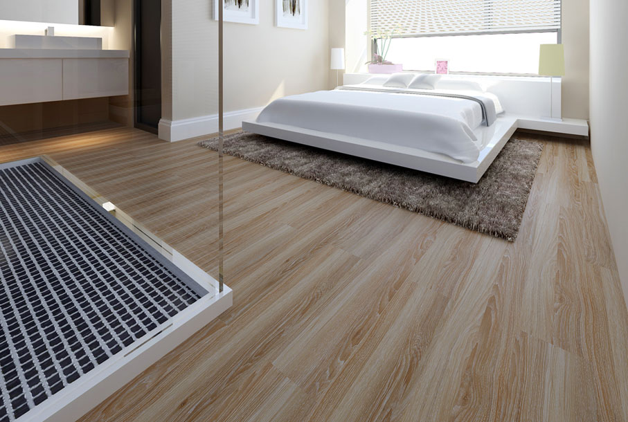 Wooden Grain WPC LVT SPC  for Hotel 3